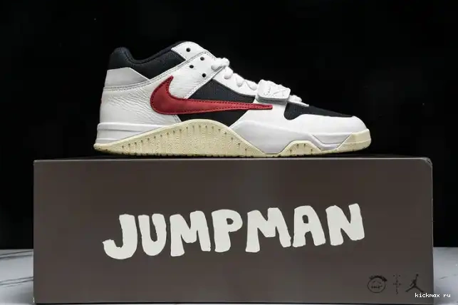 Cheap MAX University Jordan Jack x Travis TR FZ8117-101 Scott Jumpman Red 0328